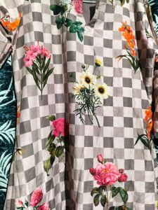 libas M Floral Print Kurta