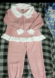 New/Unused Korean Fluffy Woolen Cord Set