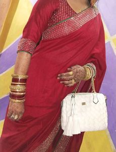 Elegant Mahroon Saree