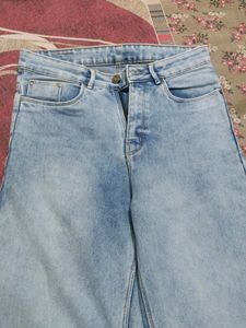 Ice Colored Denim-  Straight Fit