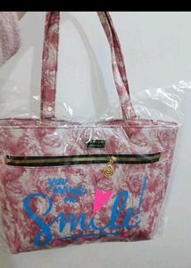 Betsey Johnson Floral Tote Bag