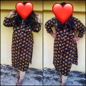 Brown Kurti