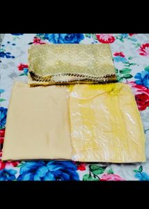Unstich Suit With Dupatta