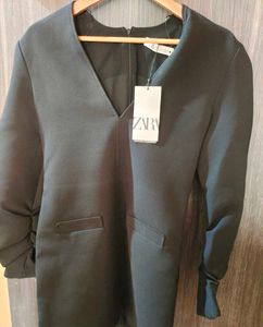 Zara Black Blazer Dress