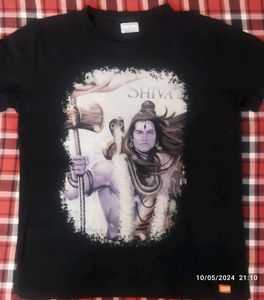 Black Shiva God T Shirt