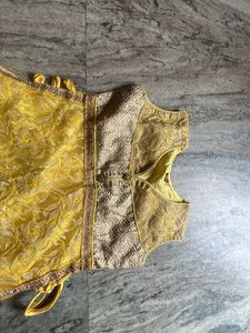 Yellow Kids Kurti