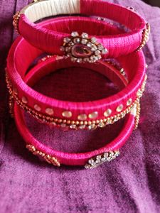 Quilling Art Hand Craft Bangles