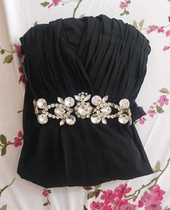 Party Wear Gown With Stone Work 😍