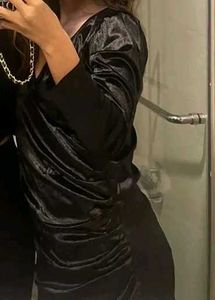 Satin Mini Dress