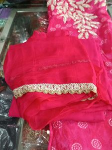 Pink Embroidered Salwar Kameez Suit
