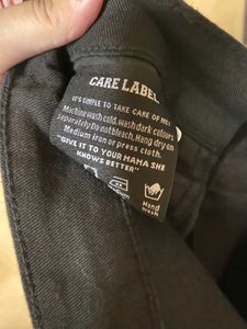 Off Duty Black Bootcut Denim