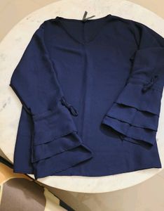 Classy Navy Blue Top