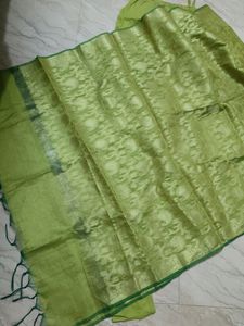 Green Kurtha Set