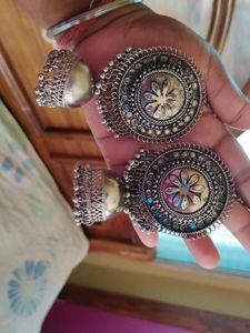Beautiful Silver 🤍🤍 Earring Sat😘😘
