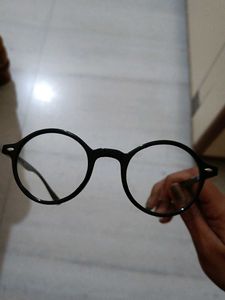 Round Black Frame Glasses