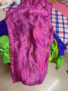 Heavy Bandhani Designer Saree