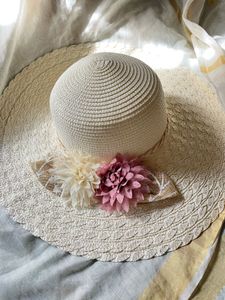 Floral Sun Hat From Thailand