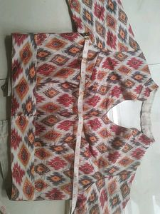 Designer Saree With Stitched Blouse