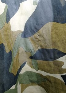 Camouflage Sheer Longline Shirt (Woman)