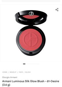 Giorgio Armani Luminous Silkg Glow Blush - Desire