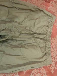 Flared Mid And High Waist Trouser