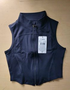 Zip-Up Crop Top With Track Suit