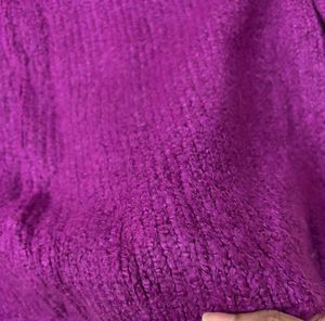 Purple Knit Sweater