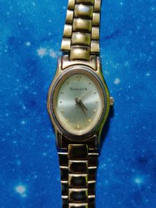 Vintage Gold-Tone Watch From Sonata