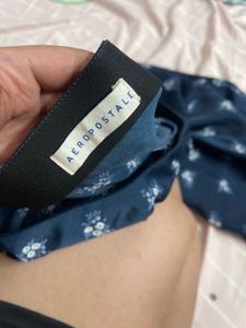 Satin Floral Skirt