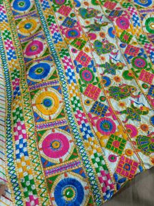 Colorful Full Work Embroidered Kurta