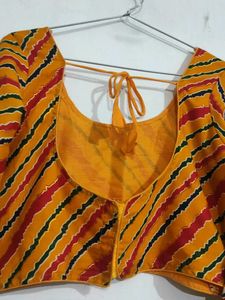navratri colorful duppataa and blouse