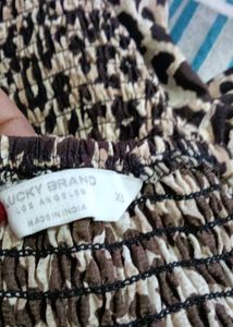 Leopard Print Crop Top