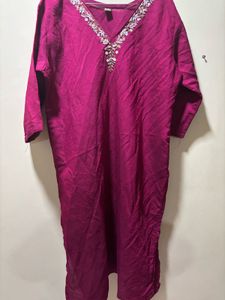Beautiful Hand Work Kurti