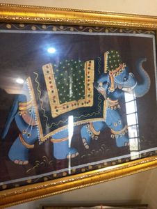 Handpainted Elephant Painting