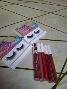 Lipsticks & Lashes Bundle