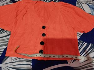 Strechable Solid V Neck Casual Women Crop Top