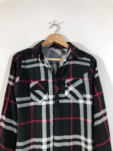 Black Checked Top(Women’s)