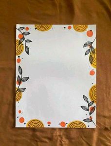 Handmade Project Page Design (Customised)