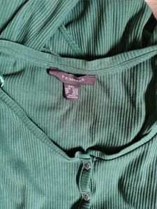 🎁Buy 1, Get 1 Free🎁XL/ 2XL Green Bodysuit Top