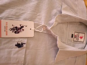 U.S. Polo Assn. Striped Shirt - L. Brand New