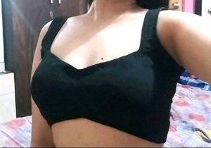 Padded Georgette Strappy Drawstring Blouse