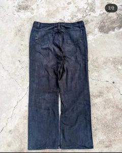 Vintage Black Wash Wide Leg Jeans