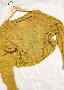 Pinterest Oversized Crochet Pullover A