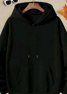 Black Oversized Hoodie