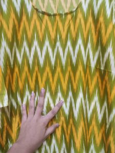 Yellow green kurti