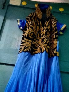Ethnic Gown with Embellishments