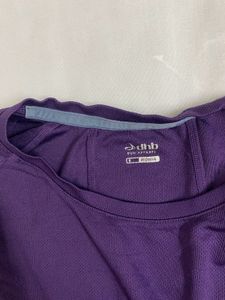 Purple Long Sleeve workout Top size S