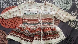 Boho Chic Printed Top