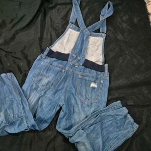 Denim Overalls|casual