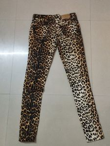 Cheetah Print Jeans
